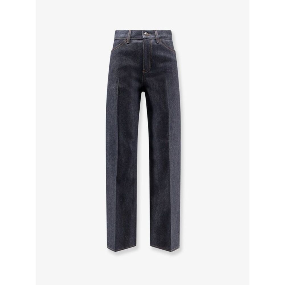 Loro Piana Women Max Trousers Cotton And Cashmere Jeans